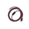 Power Cord With In-line Switch, RC32 Raspberry Cotton - Choose Color Of Switch/plug -Home-Lamps power cord with in line switch rc32 raspberry cotton choose color of switch plug