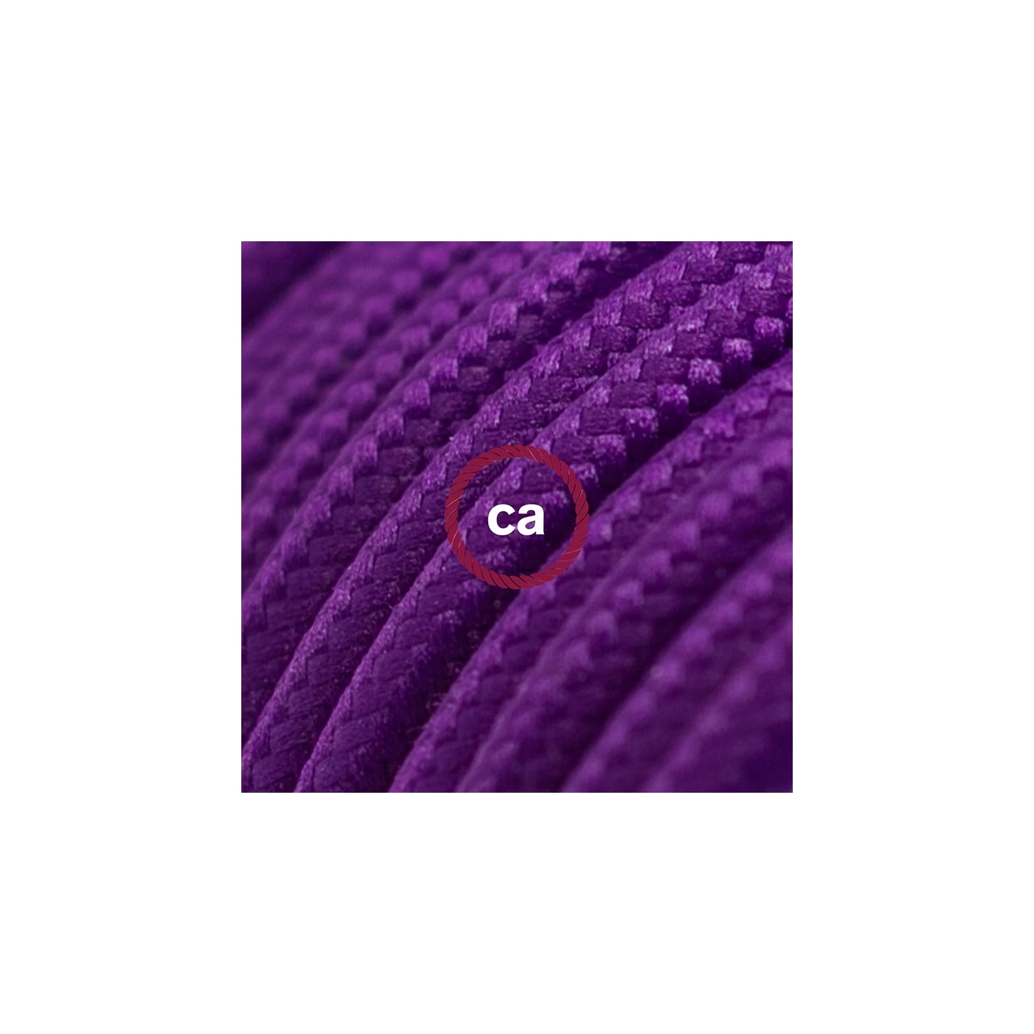 Power Cord With In-line Switch, RM14 Violet Rayon - Choose Color Of Switch/plug 3 Power Cord With In-line Switch, RM14 Violet Rayon - Choose Color Of Switch/plug