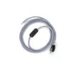 Power Cord With In-line Switch, RX09 Lollipop Cotton - Choose Color Of Switch/plug