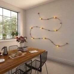 Wood String Light Canopy Cover Kit -Home-Lamps round o 125 mm 5 wooden canopy with 2 side holes for string light cable and file system made in italy with us standards 6