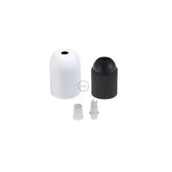 Rounded Top Metal Light Bulb Socket Kits - E26 -Home-Lamps rounded top metal light bulb socket kits e26 18