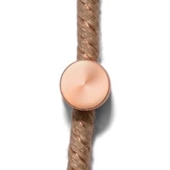 Sarè | Polished Copper (Rose Gold) Metal Fairlead -Home-Lamps sare polished copper rose gold metal fairlead 2