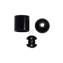 Smooth Sided Bakelite Phenolic Light Bulb Socket - E26 -Home-Lamps smooth sided bakelite phenolic light bulb socket e26 2