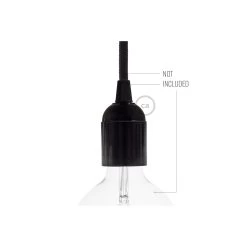 Smooth Sided Bakelite Phenolic Light Bulb Socket - E26 -Home-Lamps smooth sided bakelite phenolic light bulb socket e26 3