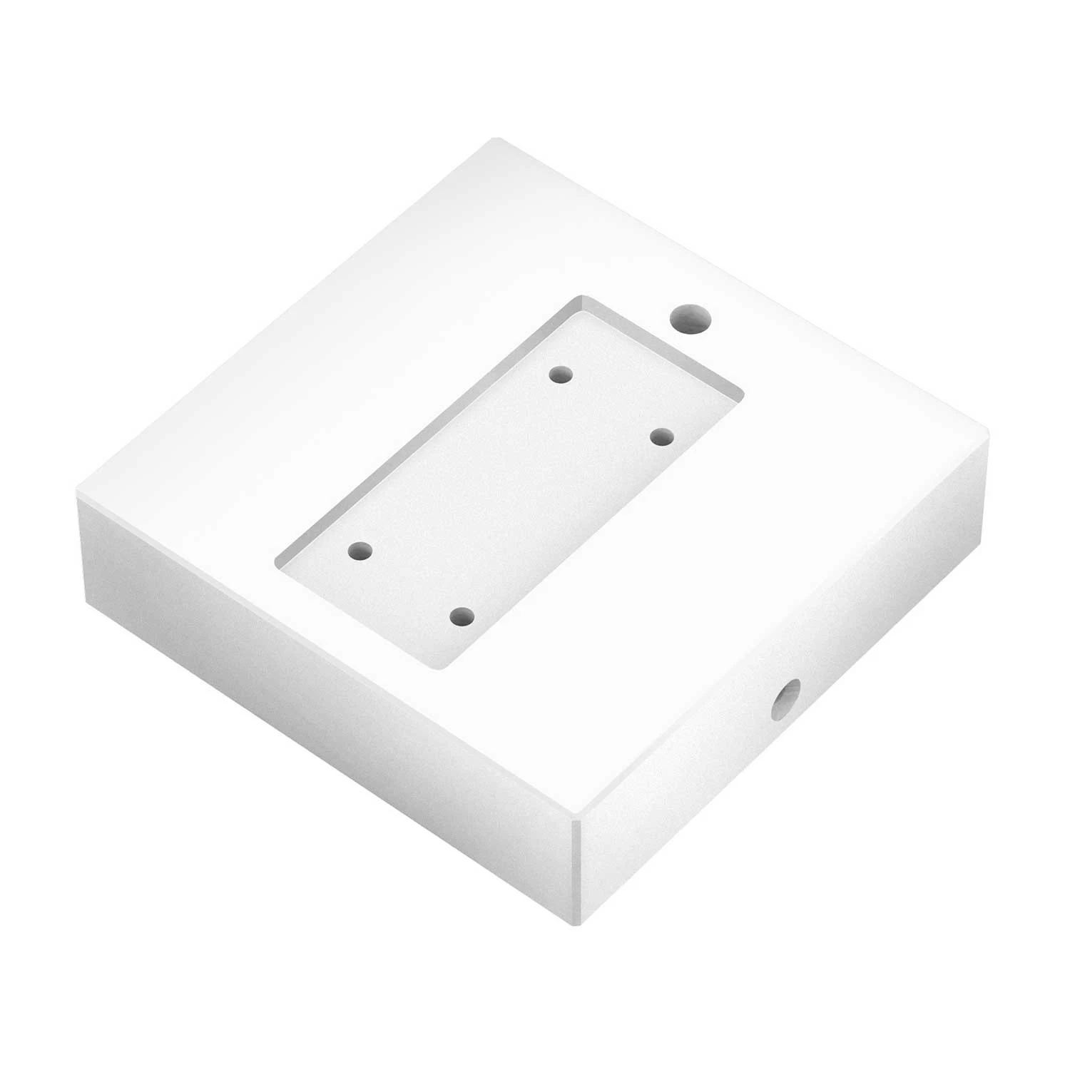 Square Base For Archet(To) In Natural Wood 4 Square Base For Archet(To) In Natural Wood - Image 2