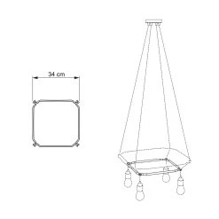 Square Cage - Structure For Lamps -Home-Lamps square cage structure for lamps 10