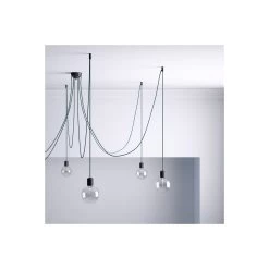 Swag Hook, Black Ceiling Hook And Stop For Fabric Cable -Home-Lamps swag hook black ceiling hook and stop for fabric cable 6