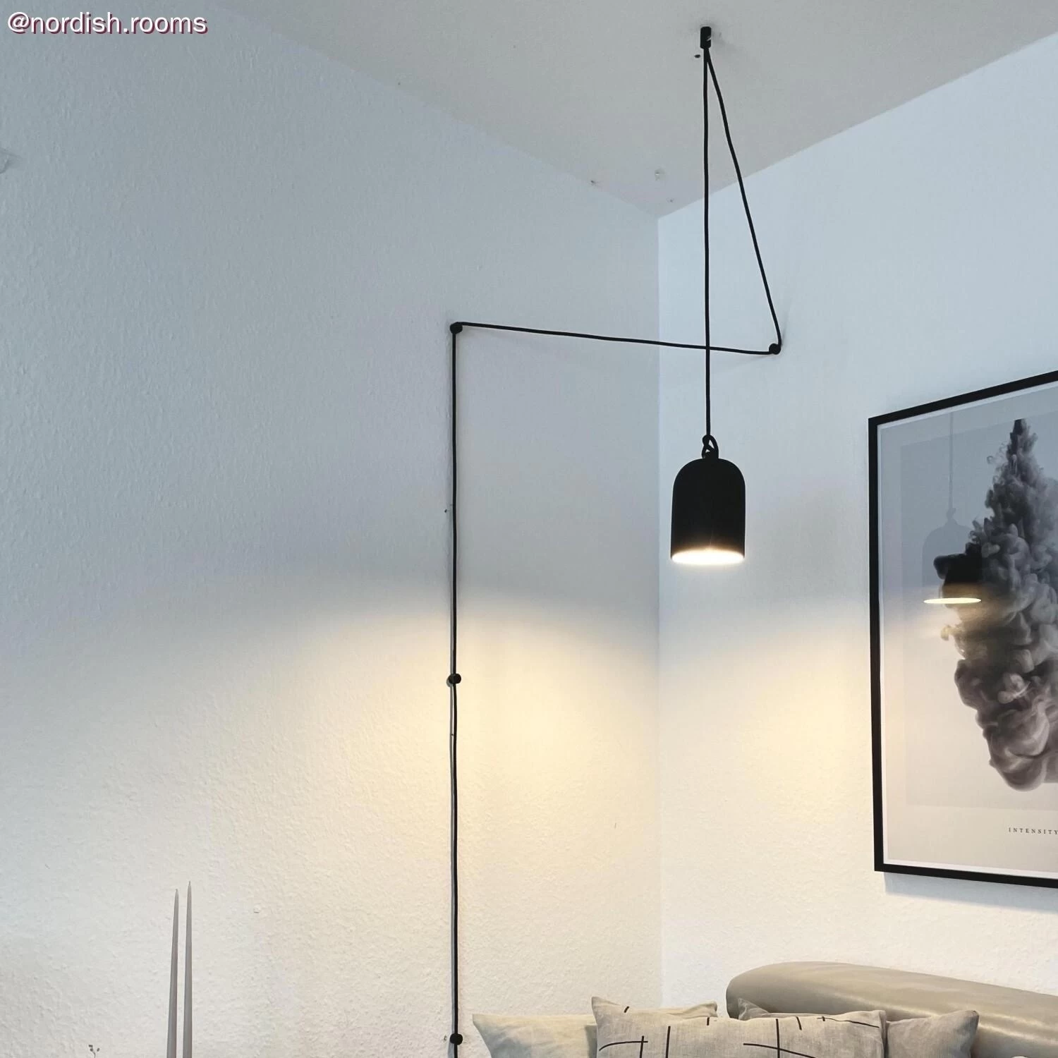 Swag Hook, Black "V" Ceiling Or Wall Hook For Any Fabric Electric Cable 19 Swag Hook, Black "V" Ceiling Or Wall Hook For Any Fabric Electric Cable - Image 17