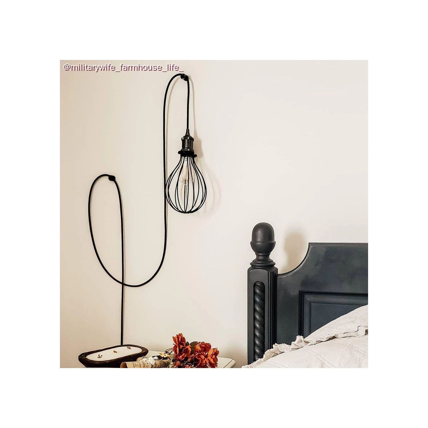 Swag Hook, Black "V" Ceiling Or Wall Hook For Any Fabric Electric Cable 12 Swag Hook, Black "V" Ceiling Or Wall Hook For Any Fabric Electric Cable - Image 10