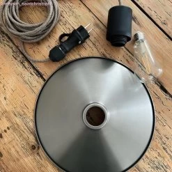 Swing Lampshade In Polished Metal With E26 Fitting 27 Swing Lampshade In Polished Metal With E26 Fitting -Home-Lamps swing lampshade in polished metal with e26 fitting 5