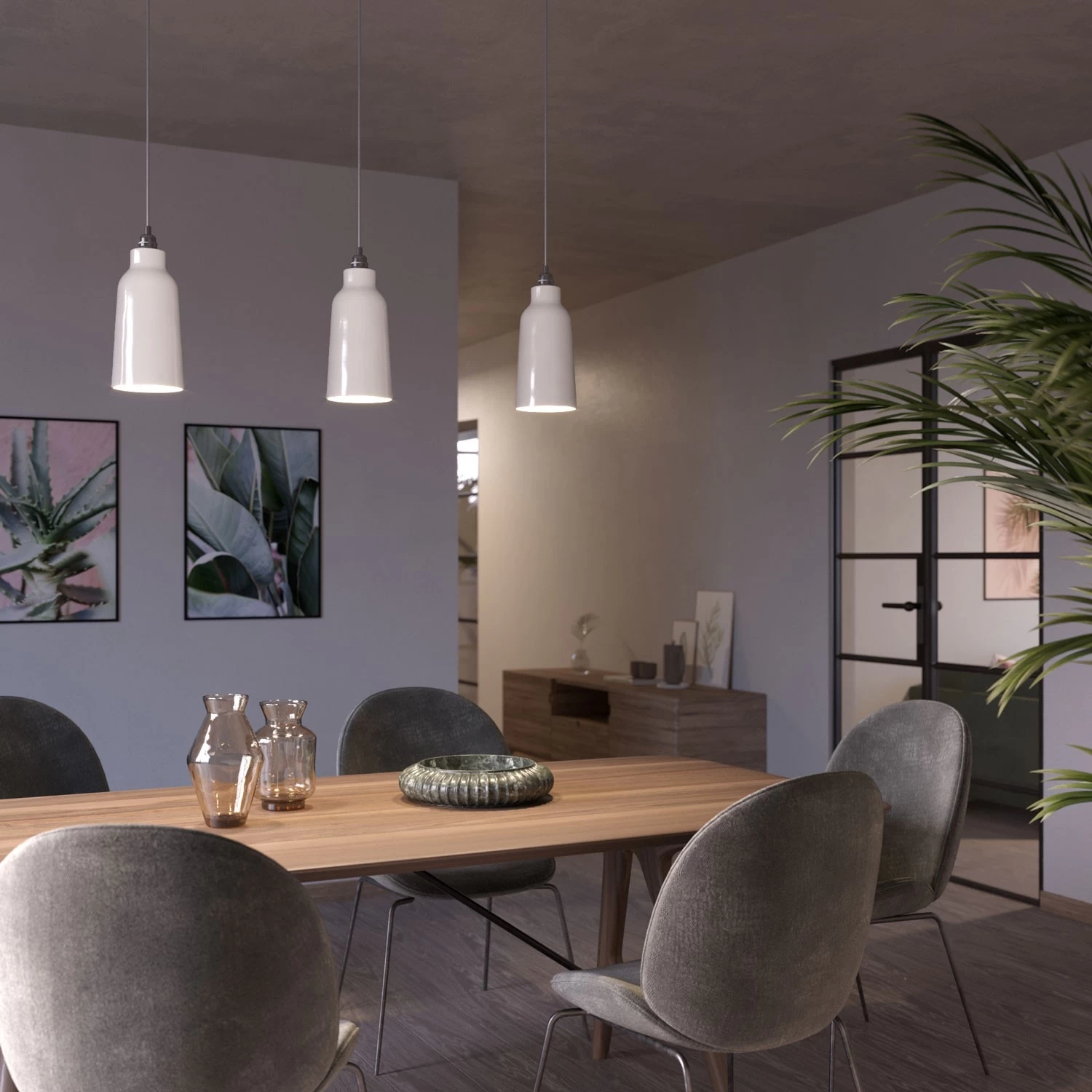 The Materia Collection | Tall Pendant Lampshade 4 The Materia Collection | Tall Pendant Lampshade - Image 2