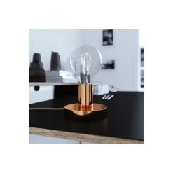 The Posaluce | Copper Metal Table Lamp -Home-Lamps the posaluce copper metal table lamp 2