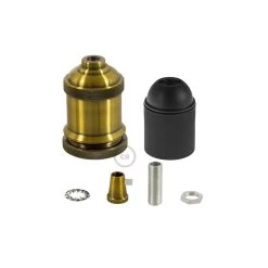 Vintage Style - Single Ferrule Light Bulb Socket Kits - E26 -Home-Lamps vintage style single ferrule light bulb socket kits e26 2