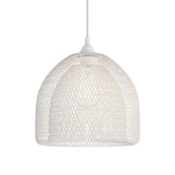 XL Ghostbell - The Wire Mesh Pendant Lampshade With Socket Cover -Home-Lamps xl ghostbell the wire mesh pendant lampshade with socket cover 12