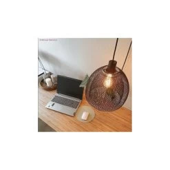 XL Ghostbell - The Wire Mesh Pendant Lampshade With Socket Cover -Home-Lamps xl ghostbell the wire mesh pendant lampshade with socket cover 7